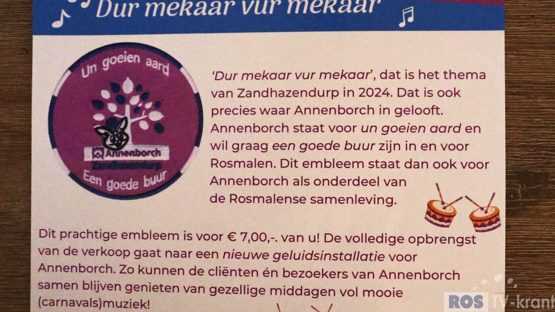 Dur Mekaar Vur Mekaar Op De Annenborch 02 TV Krant